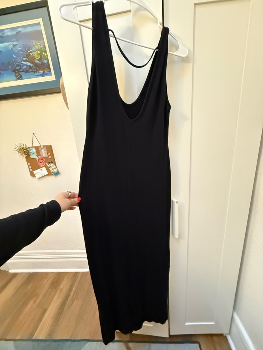 Athena Dress Black Onyx - Picture 5 of 6
